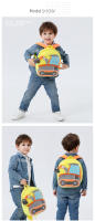 Mochila De Peluche Creativa Y Divertida De Vehículos De Ingeniería Excavadora Y Camión Cargador Para Niños Y Adultos Unisex - details 5