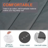 Alfombra Portátil Para Mascotas Gatos Y Perros Impermeable Con Bolsa De Transporte Para Camping Fácil De Limpiar Material De Fibra - details 2