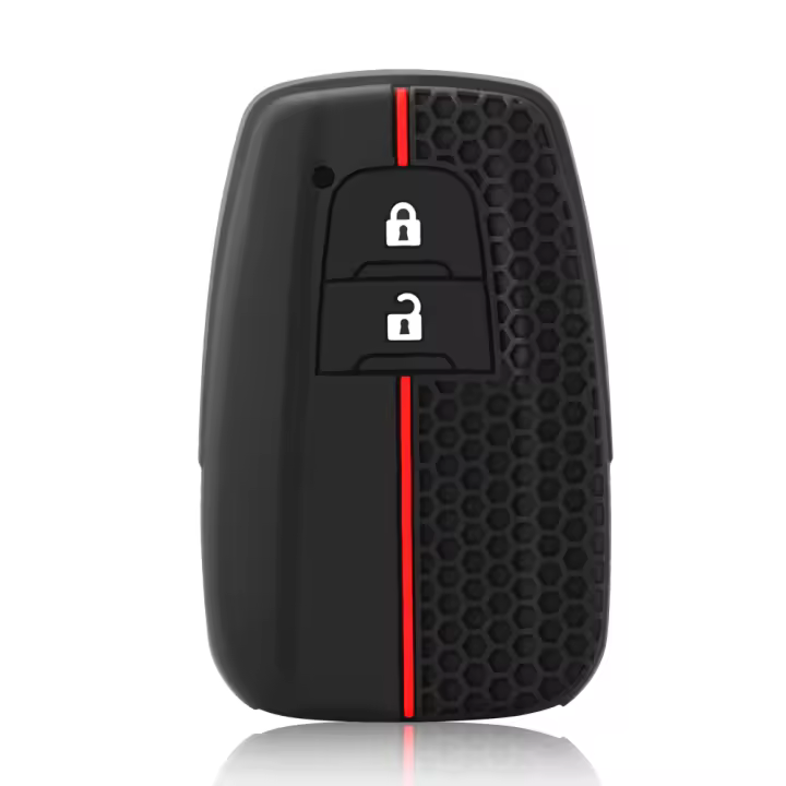 Funda De Llave De Coche Protector De Silicona Para Toyota Rav4 Corolla Camry Avalon Accesorios Para Coche Material De Gel De Silicio - 1