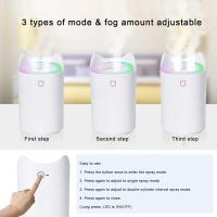 Humidificador Silencioso para Bebés, humidificador de vapor de 3 L, 2 Boquillas Y 3 Modos para dormitorio y oficina (Blanco) - details 1