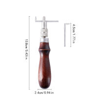 LMDZ Herramienta De Arte En Cuero Ajustable Para Costura Al Límite Y Realce De Borde Set De Inicio Para Manualidades En Cuero - details 1