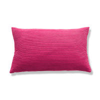 Funda De Cojín Rectangular De Flanela Corduroy Para Sofá Y Silla Estilo Solido Y Rayado Tamaño 30x50cm Cubierta De Almohada - details 7
