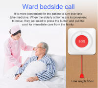 Botón De Llamada WiFi/Zigbee Tuya Smart Emergencia SOS Para Ancianos Y Pacientes Sistema De Alerta De Seguridad Para Ayuda Rápida - details 3