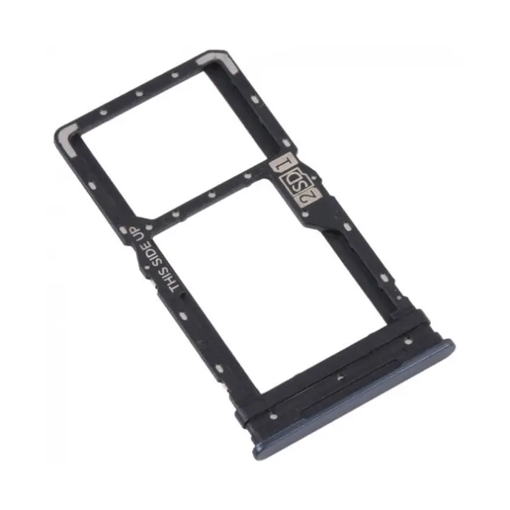 IMATICA LOS PALACIOS - Bandeja SIM Repuesto Compatible con Motorola Moto G82 5G Color Meteorite Gray Negro - 1