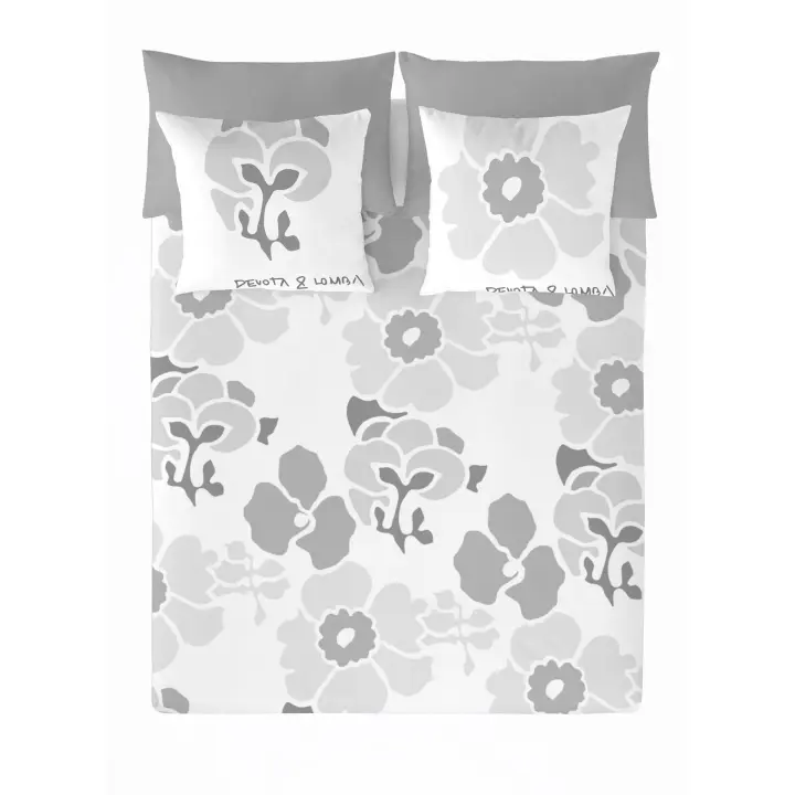 FUNDA NÓRDICA 100% ALGODÓN FLORES DEVOTA & LOMBA FABRICADO EN ESPAÑA - 1