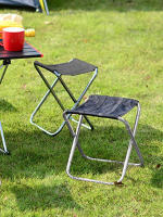 Silla Y Banco De Camping Plegables Para Adultos Mobiliario De Exterior Portátil Mini Para Viajes Silla De Playa Metal - details 5
