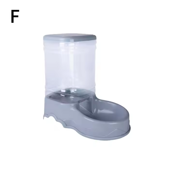 Dispensador Automático De Alimentos Y Agua Para Mascotas 3.8L Gran Capacidad Para Gatos Y Perros Cuenco De Bebida Con Dispensador De Agua - 1