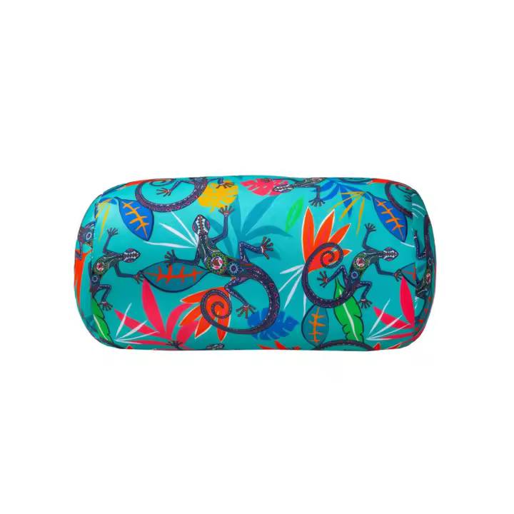 SUN & SURF Cojín - Almohada de Playa 20x30cm. Relax y Anti-estrés. Diseño Estampado y Relleno de Microperlas Microbolas - Comodidad Máxima. - 1