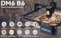 Máquina de grabado láser DIMIFUN DM6 B6 6W / B12 12W, protección ocular, precisión de 0.01 mm, punto de 0.06 mm, velocidad de 12000 mm/min, 330*330 mm USB/APP/Online/TF - Enchufe UE - details 0