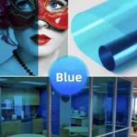 Película Decorativa De Vidrio Multicolor Resistente Al UV Para Decoración De Oficinas Y Hogares Película De Coloración Para Ventanas De Centros Comerciales - details 2