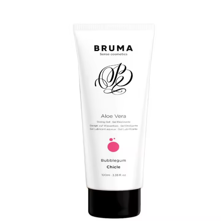 BRUMA - GEL DESLIZANTE CON ALOE VERA SABOR A CHICLE - LUBRICANTE PARA MOMENTOS INTIMOS 100 ML - 1