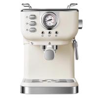 Máquina de café （BLANCO）Espresso de acero inoxidable, vaporizador de leche, Varita de vapor 2 en 1, 1050W, semiautomática, 20 Bar - details 2