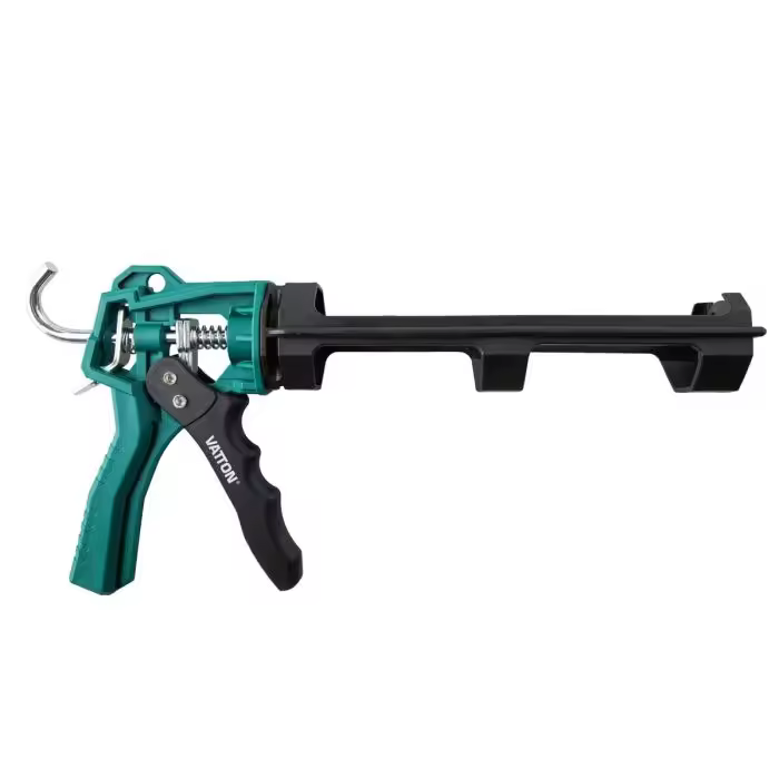 Pistola de Silicona Vatton Polipropileno Giratoria Profesional - Apta para cartuchos estándar de 310 ml, compatibles con siliconas y acrílicos - 1