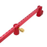 Regla De Dibujo Ajustable En Metralla E Inch Compass Scribe Center Finder Calibrado Para Carpintería Herramienta De Marca De Circulo Fijo - details 19