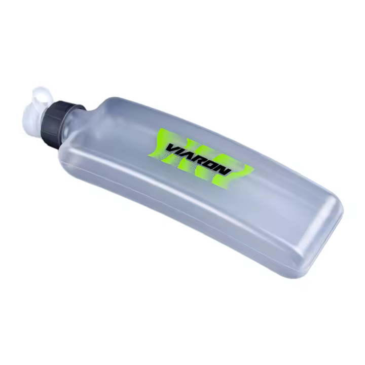 Botella De Agua Para Correr 400ml Portátil Para Fitness Y Senderismo Con Cubierta Antipolvo Maratón Deporte Al Aire Libre - 1