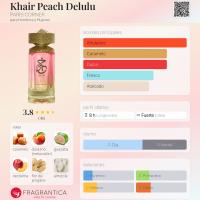 Paris Corner Khair Peach Delulu Eau de Parfum 100ml- Perfume árabe original Unisex - details 1