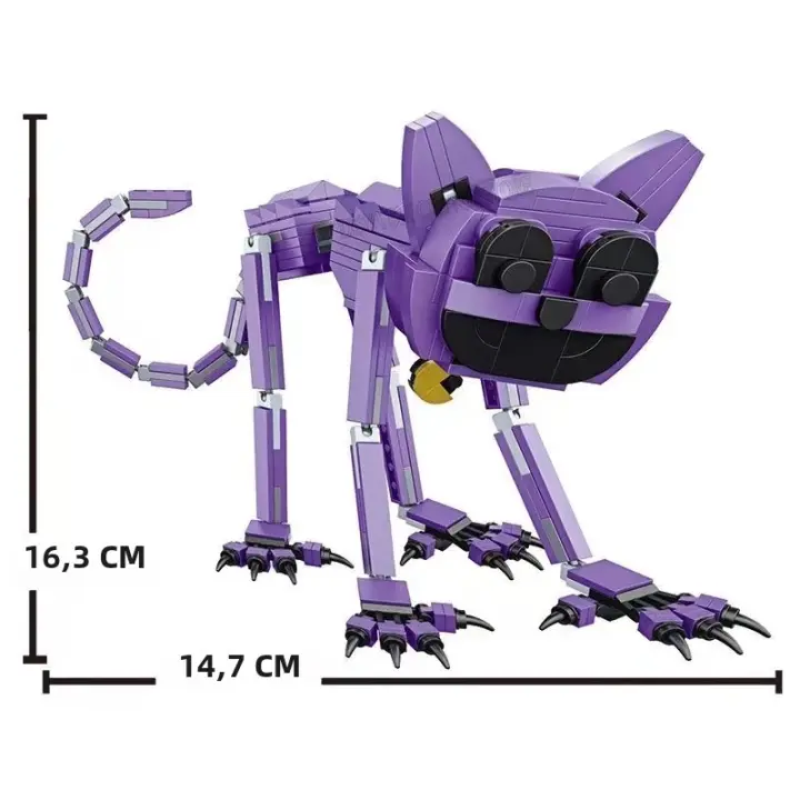 Nuevo Set De Bloques De Construcción Smiling Critters Con Perro Del Día Y Siesta Gato Figuras De Cumpleaños Para Jóvenes Y Adultos - 1