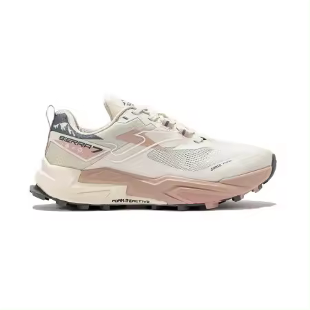 Zapatillas Joma Sierra Lady 2525 Beige Rosa Trail Running Mujer - 1