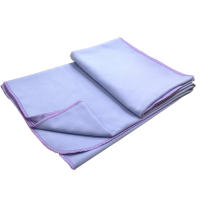 Toalla De Yoga No Deslizante Mutao 24"x 72" Absorbente Y Secado Rápido Microfibra Portátil Con Bolsa Anillo De Silicona Super-Absorbente - details 2