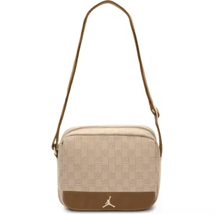 Bolsa NIKE JORDAN JAM MONOGRAM MINI MESSENGER MA0760 W3Z Beige - 1