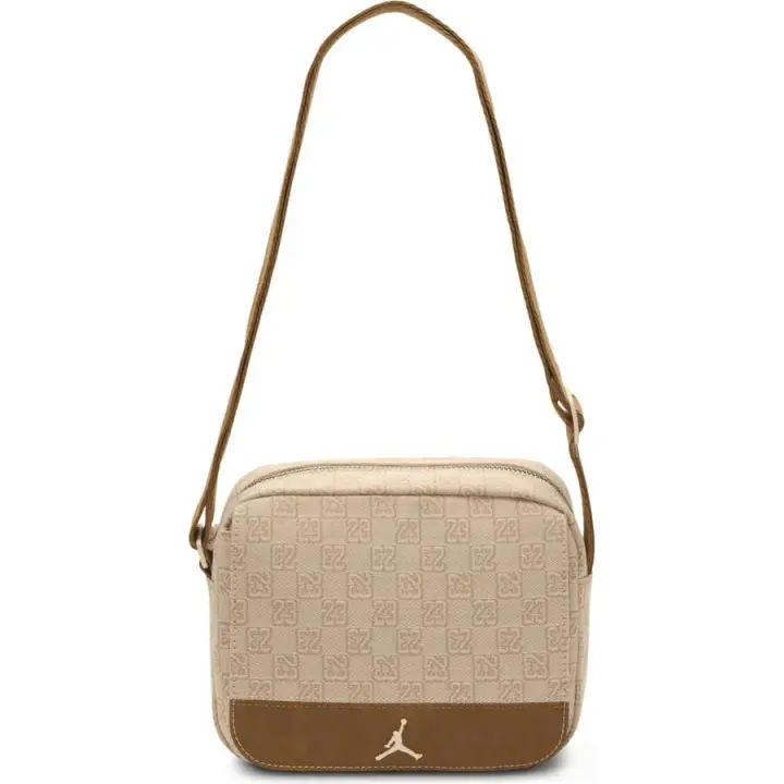 Bolsa NIKE JORDAN JAM MONOGRAM MINI MESSENGER MA0760 W3Z Beige - 1