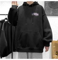 Sudadera De Moda Para Hombre Cuello Alto Casual Estampado Kawaii Hip Hop Estilo Harajuku Oversized Para Otoño Primavera - details 12