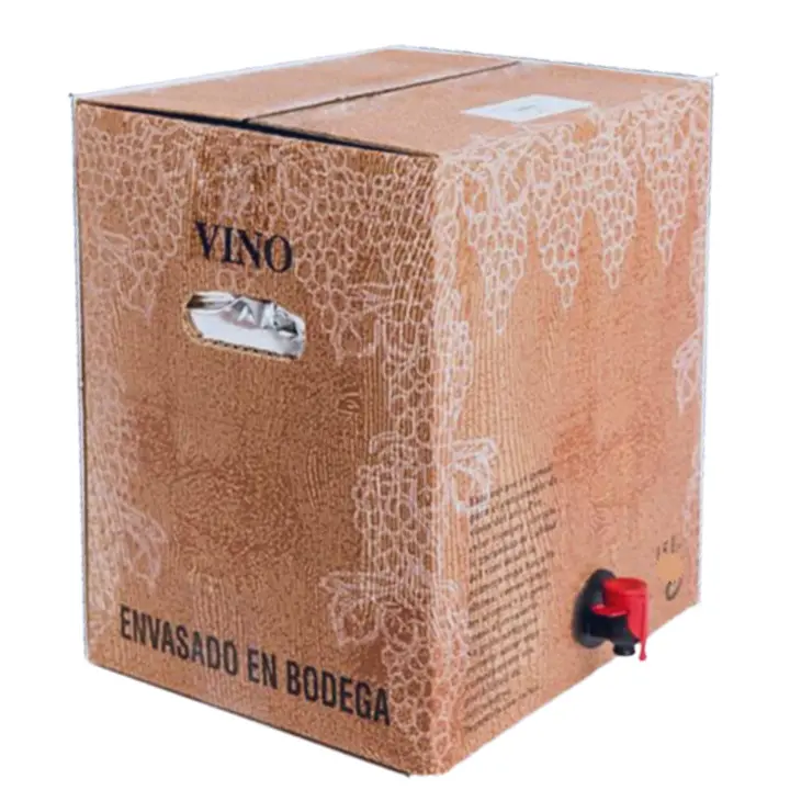 DESTILERIAS RIOJANAS 🍇 Sangría 12º Tinta en Bag In Box 15L 📦 Vive la esencia de La Rioja con la Sangría Tinta 12º en Cómodo Formato Caja con Bolsa de 15 Litros. - 1