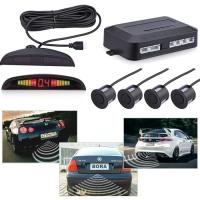 Kit de radar de apartamiento con 4 sensores y Pantalla LED Negra AD-YYFM-4 - details 0