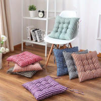 Silla De Comedor Con Almohadilla Cuadrada Gruesa De Tatami Estampado Y Almohadillado Para Asiento Y Espalda Moderno Para Adultos - details 2