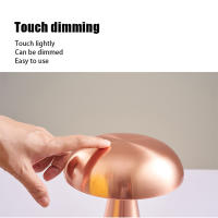 Lámpara De Mesa LED Con Sensor Táctil Luz Nocturna Recargable Sin Cable Para Lectura En Restaurantes Hoteles Bares Decoración De Dormitorios - details 3