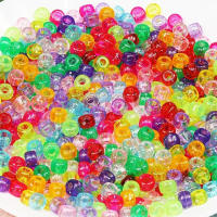 Paquete De 1000 Piezas De Cuentas De Caballo Multicolor Y Brillantes 9mm Para Fabricación De Pulseras Y Cabello Para Trencillas Joyería - details 2