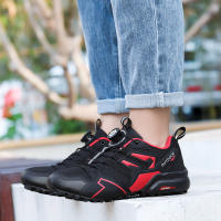 Zapatos De Senderismo Para Hombres Transpirables De Malla Ligeros Para Running Exterior Ciclismo Trekking Camping Zapatos De Lock Sport - details 19