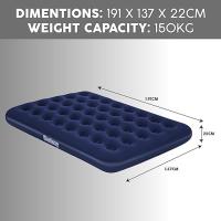 Colchón Hinchable Bestway Airbed Flecado - Matrimonio Doble - details 3