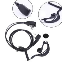 Auriculares De 2 Pines Para Baofeng UV5R Kenwood Anti-ruido Micrófono Para Senderismo Equipo Policial Vigilancia Juego De 1-10 Piezas - details 8