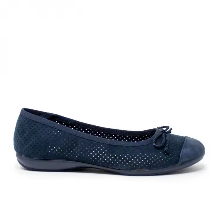 Zapatos casual mujer CABRERA 792/24 FRANCESITA MULTISUEDE PICADA MARINO 31429 24V - 1