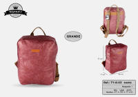 MEJORADA Mochila Cuadrada Unisex de Alta Calidad Estilo Papel Kraft - details 5