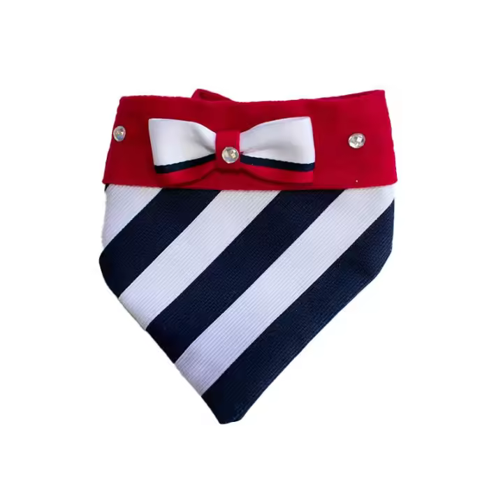 Pañuelo para perro pequeño, Náutica Ella, Bandana para perros y gato - 1