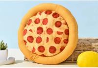 Juguete Para Perros Pizza Y Donut De Peluche Para Entrenamiento De Mascotas Y Masticar Accesorios De Dientes Material De Fleece - details 11