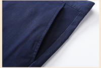 Nuevos Pantalones Casuales Para Hombre De Algodón Para Todas Las Estaciones Pantalones Negocios Rectos Y Slim Moda Clásica Talla Grande Con Bolsillos - details 25