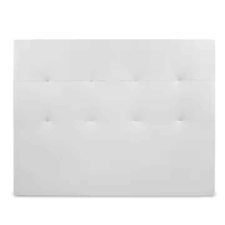 Dormidan - CABECERO OSLO POLIPIEL EN COLOR BLANCO CAMA 80-105 - 1