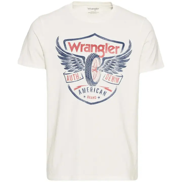 Camiseta de Manga Corta Wrangler  para hombre en color beige - 1
