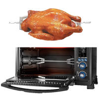 Barbacoa Rotisserie Asador Pollo Roaster Rod Spitz Barbacoa Eléctrico Motor Herramienta De Carne Skewer Racks De Barbacoa Al Aire Libre Accesorios De Cocina - details 4