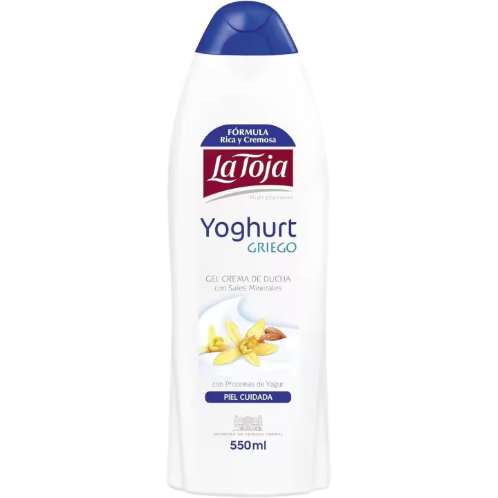 La Toja- Gel crema de ducha  - Yoghurt Griego- 550m - 1
