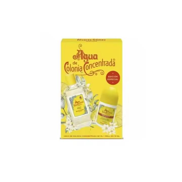ALVAREZ GOMEZ AGUA DE COLONIA CONCENTRADA 80ML + DEO ROLL ON 75ML - 1