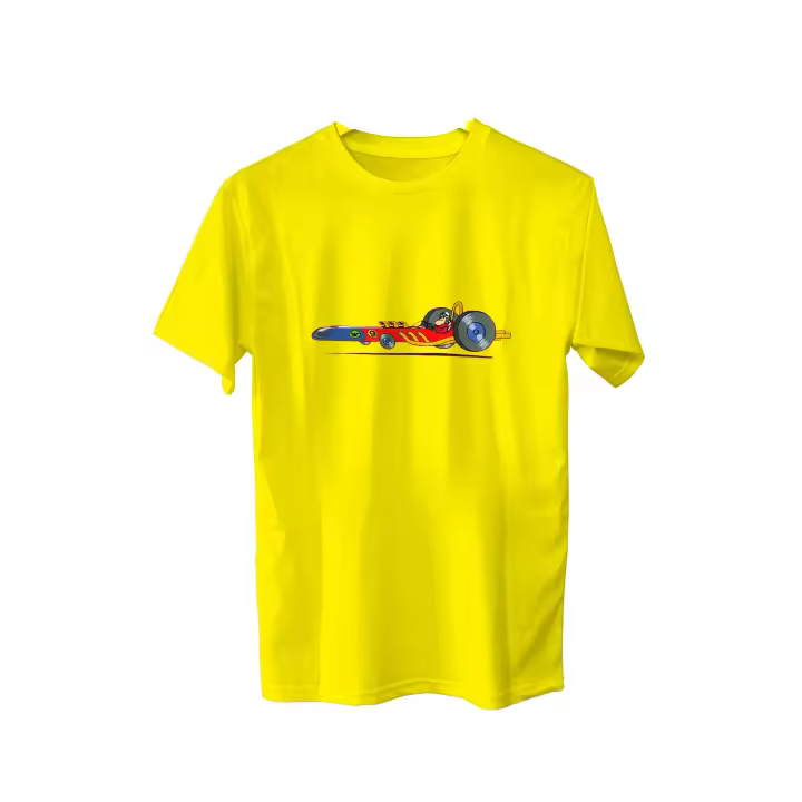 Camiseta Autos Locos. Pierre Nodoyuna. Patan. Rocomovil. Espantomovil. Super convertible. Penelope Glamour. Varios colores. Todas las tallas. - 1