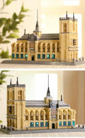 Bloques Educativos Pequeños De Arquitectura Famous Paris Notre Dame Cathedral Para Niños Y Estudiantes Juguetes Constructivos Compatible Con Lego ABS Sin Batería - details 6
