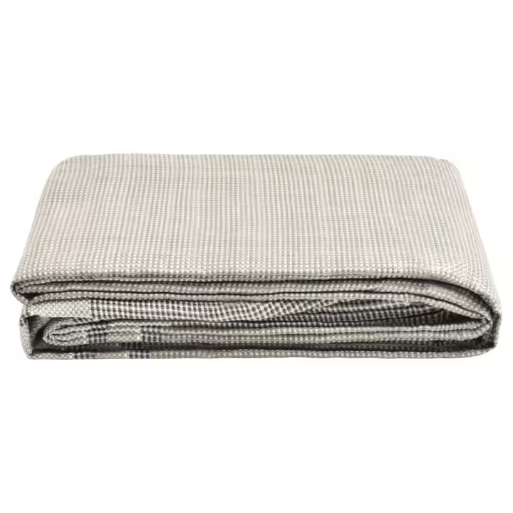 vidaXL Alfombra para tienda de campaña gris oscuro 650x250 cm - 1