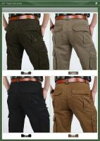 Pantalones De Cargo Para Hombre Pantalones Casuales De Algodón Para Exterior Senderismo Táctico Ropa De Trabajo Entrenamiento Y Ejercicio - details 5