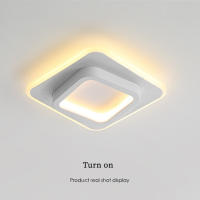 Lámpara De Techo Moderna De Metal LED Para Pasillo Y Escalera Decorativa De Lujo Creativa En Oro Instalación Suelta Fuente De Alimentación AC 220V - details 6