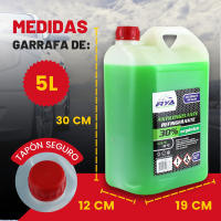 RYA Anticongelante Coche 5LT - Anticongelante Verde 30%, Resistente a Temperaturas Extremas de +126º y -18º - Mantén el Rendimiento Óptimo de tu Vehículo - details 1